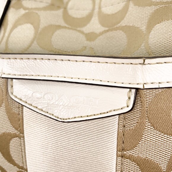 COACH Signature C Jacquard Canvas Tote Bag - C1405-F28504 - Picture 7 of 16
